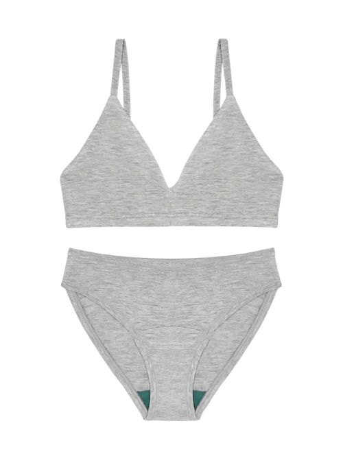 Triangle Bra & Bikini Set