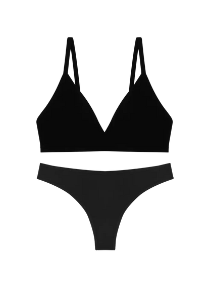 Triangle Bra & Low Profile Thong Set