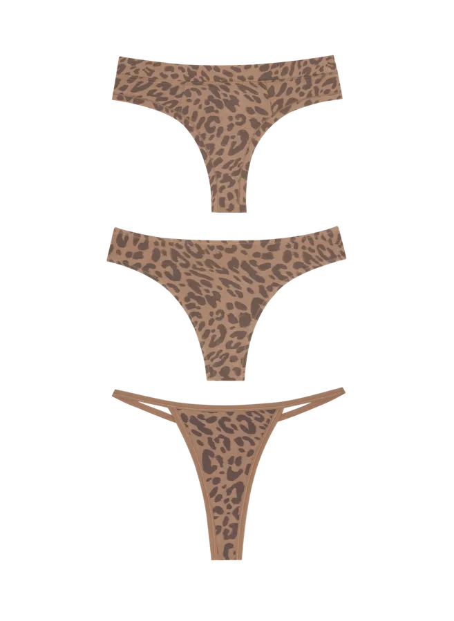 Mixed Thong 3-Pack